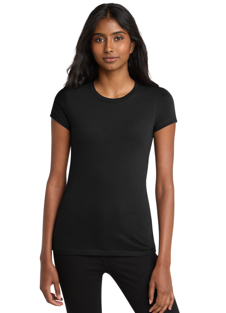 District® Women's Fitted Very Important Tee®. DT6001 - Black | District