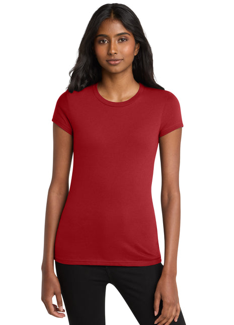 District® Women's Fitted Very Important Tee®. DT6001 - Classic Red | District