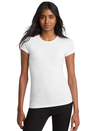 District® Women's Fitted Very Important Tee®. DT6001 - White | District