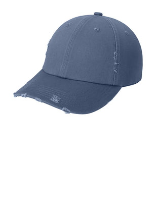 District® Distressed Cap. DT600 - Scotland Blue | District