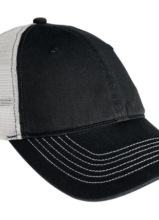 District® Mesh Back Cap. DT607 - Black/ White | District