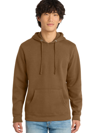 District® V.I.T.™Fleece Hoodie DT6100 - Duck Brown | District
