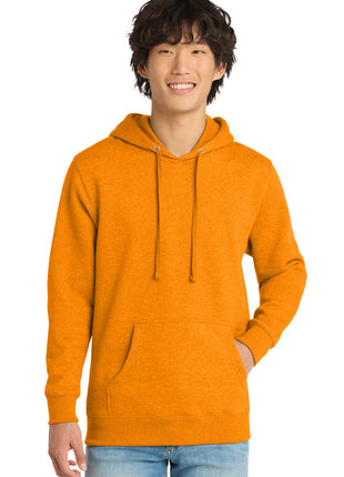 District® V.I.T.™Fleece Hoodie DT6100 - Marigold Heather | District