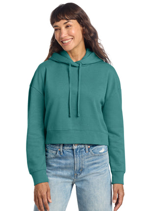 District® Women's V.I.T.™ Fleece Hoodie DT6101 - Eucalyptus Blue | District