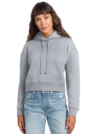 District® Women's V.I.T.™ Fleece Hoodie DT6101 - Light Heather Grey | District