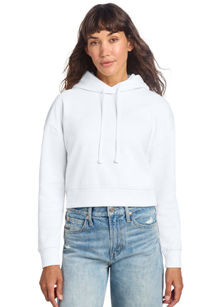 District® Women's V.I.T.™ Fleece Hoodie DT6101 - White | District