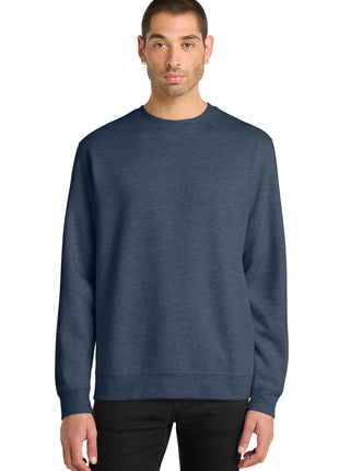District® V.I.T.™Fleece Crew DT6104 - Heathered Navy | District