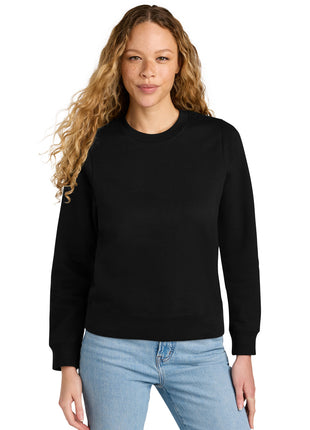 District® Women's V.I.T.™ Fleece Crew DT6105 - Black | District