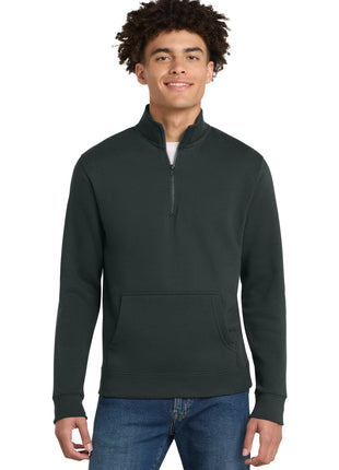 District® V.I.T.™Fleece 1/4-Zip DT6106 - Charcoal | District