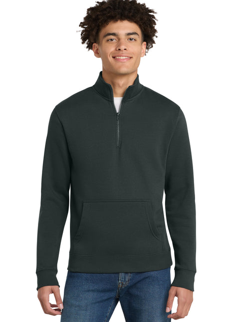District® V.I.T.™Fleece 1/4-Zip DT6106 - Charcoal | District