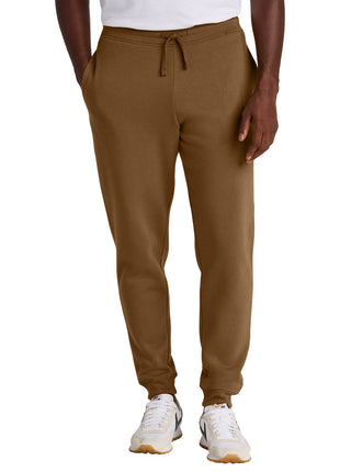 District® V.I.T.™Fleece Jogger DT6107 - Duck Brown | District