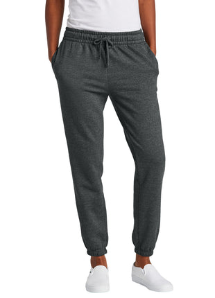 District® Women's V.I.T.™ Fleece Sweatpant DT6110 - Heathered Charcoal | District