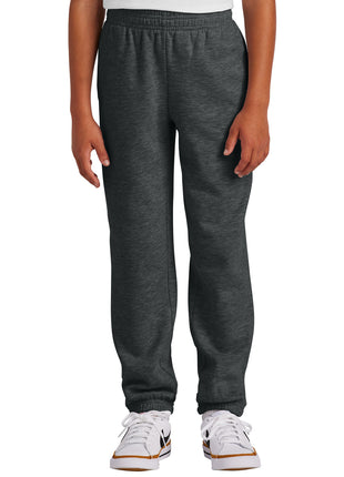 District® Youth V.I.T.™ Fleece Sweatpant DT6112Y - Heathered Charcoal | District