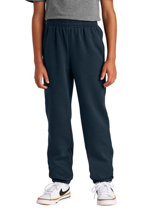 District® Youth V.I.T.™ Fleece Sweatpant DT6112Y - New Navy | District