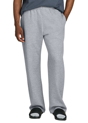 District® V.I.T.™ Fleece Open-Bottom Sweatpant DT6117 - Light Heather Grey | District