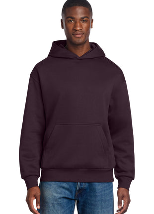 District® V.I.T.™ Heavyweight Fleece Hoodie DT6150 - Bordeaux | District