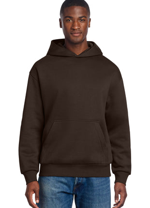 District® V.I.T.™ Heavyweight Fleece Hoodie DT6150 - Dark Chocolate Brown | District