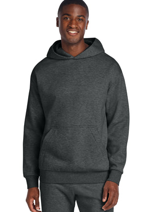 District® V.I.T.™ Heavyweight Fleece Hoodie DT6150 - Heathered Charcoal | District