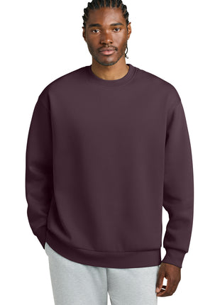 District® V.I.T.™ Heavyweight Fleece Crew DT6154 - Bordeaux | District