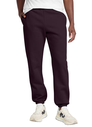 District® V.I.T.™ Heavyweight Fleece Sweatpant DT6162 - Bordeaux | District