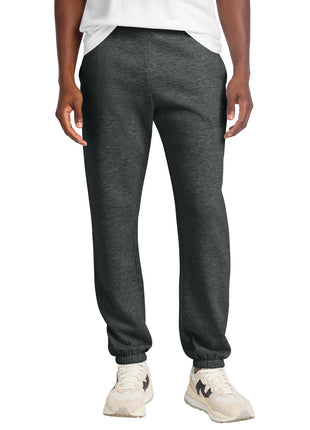 District® V.I.T.™ Heavyweight Fleece Sweatpant DT6162 - Heathered Charcoal | District