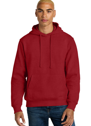 District® V.I.T.™ Super Heavyweight Fleece Hoodie DT6600 - Classic Red | District