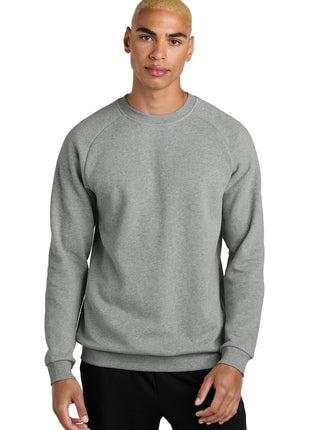 District® Cloud Fleece Crew DT7804 - Heathered Steel | District