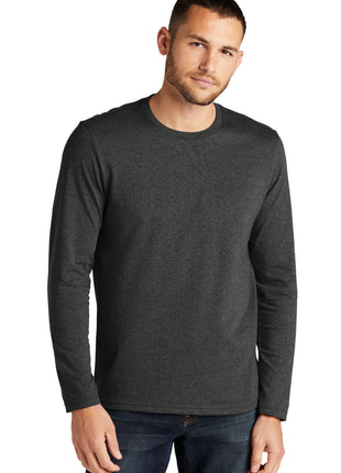 District® Re-Tee® Long Sleeve DT8003 - Charcoal Heather | District