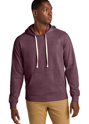 District® Re-Fleece™Hoodie DT8100 - Maroon Heather | District