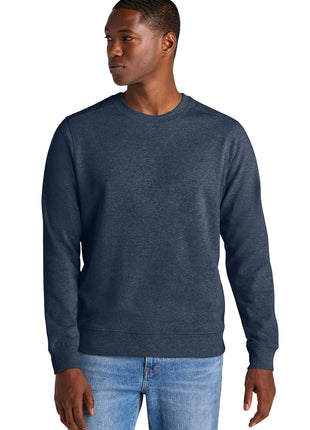 District® Re-Fleece™Crew DT8104 - Heathered Navy | District