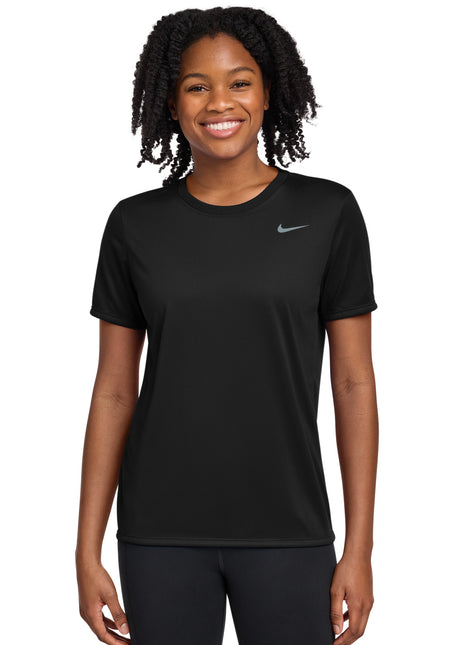 Nike Women's Team rLegend Tee DV7312 - Black | Nike