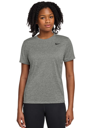 Nike Women's Team rLegend Tee DV7312 - Carbon Heather | Nike