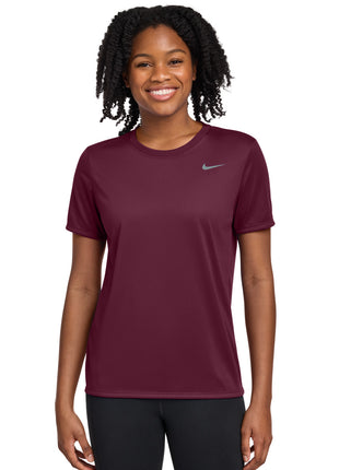 Nike Women's Team rLegend Tee DV7312 - Deep Maroon | Nike