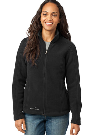 Eddie Bauer® - Women's Full-Zip Fleece Jacket. EB201 - Black | Eddie Bauer