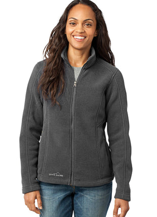 Eddie Bauer® - Women's Full-Zip Fleece Jacket. EB201 - Grey Steel | Eddie Bauer