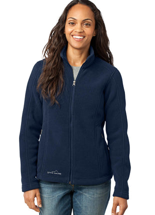 Eddie Bauer® - Women's Full-Zip Fleece Jacket. EB201 - River Blue Navy | Eddie Bauer