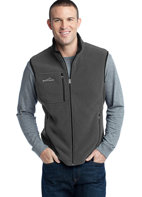 Eddie Bauer® - Fleece Vest. EB204 - Grey Steel | Eddie Bauer