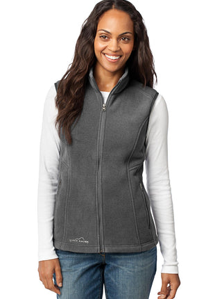 Eddie Bauer® - Women's Fleece Vest. EB205 - Grey Steel | Eddie Bauer