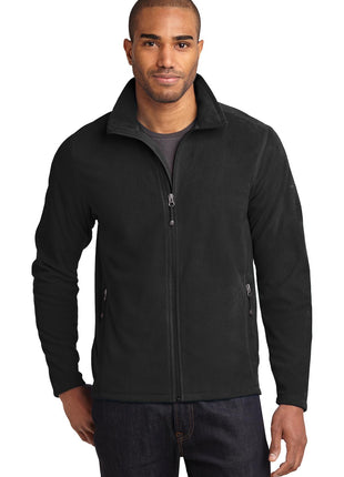 Eddie Bauer® Full-Zip Microfleece Jacket. EB224 - Black | Eddie Bauer
