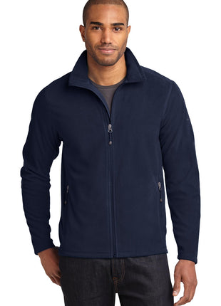 Eddie Bauer® Full-Zip Microfleece Jacket. EB224 - Navy | Eddie Bauer