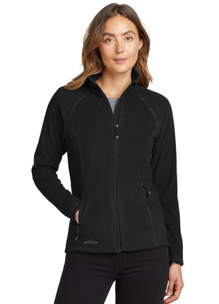 Eddie Bauer® Women's Full-Zip Microfleece Jacket. EB225 - Black | Eddie Bauer