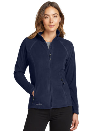 Eddie Bauer® Women's Full-Zip Microfleece Jacket. EB225 - Navy | Eddie Bauer