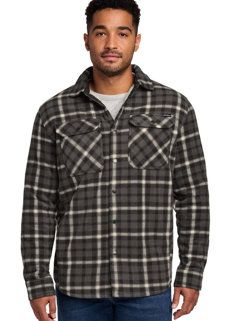 Eddie Bauer® Woodland Shirt Jac EB228 - Grey Steel/ Bone | Eddie Bauer