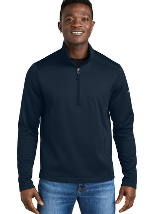 Eddie Bauer® Smooth Mid Layer Fleece 1/2-Zip EB2360 - River Blue Navy | Eddie Bauer