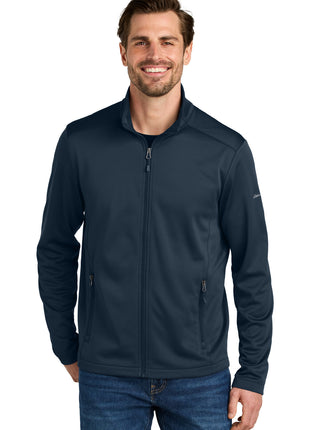 Eddie Bauer® Smooth Mid Layer Fleece Full-Zip EB2460 - River Blue Navy | Eddie Bauer