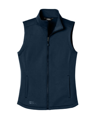 Eddie Bauer® Women's Smooth Mid Layer Fleece Vest EB2570 - River Blue Navy | Eddie Bauer
