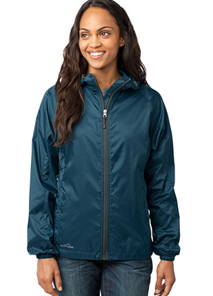 Eddie Bauer® Women's Packable Wind Jacket. EB501 - Adriatic Blue | Eddie Bauer