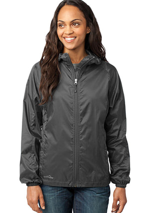 Eddie Bauer® Women's Packable Wind Jacket. EB501 - Grey Steel | Eddie Bauer