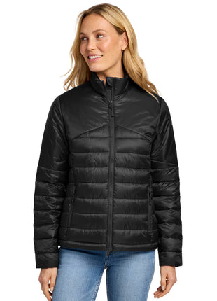 Eddie Bauer® Women's Quilted Jacket EB511 - Deep Black | Eddie Bauer