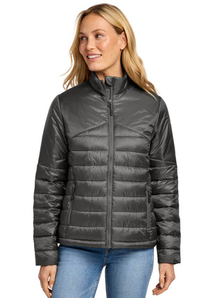 Eddie Bauer® Women's Quilted Jacket EB511 - Iron Gate | Eddie Bauer